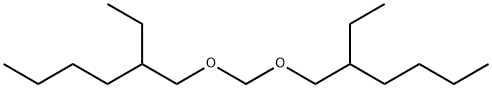 3,3'-[methylenebis(oxymethylene)]bisheptane Struktur