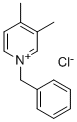 N-BENZYL-3,4-LUTINIDINIUM CHLORIDE Struktur