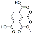 1,2,3,4-Benzenetetracarboxylic acid 2,3-dimethyl ester Struktur