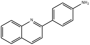 2-(4-Aminophenyl)quinoline Struktur