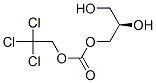 [R,(-)]-D-Glycerol 1-[carbonic acid (2,2,2-trichloroethyl)] ester Struktur