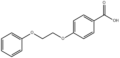 Benzoic acid,4-(2-phenoxyethoxy)- Struktur