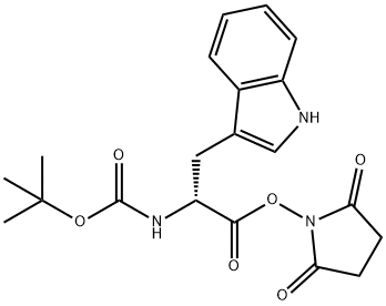 BOC-D-TRP-OSU Struktur