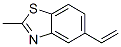 Benzothiazole, 2-methyl-5-vinyl- (8CI) Struktur