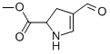 1H-Pyrrole-2-carboxylic acid, 4-formyl-2,3-dihydro-, methyl ester (9CI) Struktur