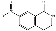 7-NITRO-3,4-DIHYDRO-2H-ISOQUINOLIN-1-ONE Struktur