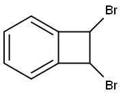 7,8-Dibromobicyclo[4.2.0]octa-1,3,5-triene Struktur