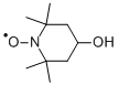 4-Hydroxy-2,2,6,6-tetramethyl-piperidinooxy Structure