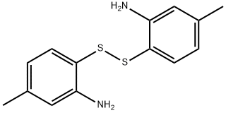 BIS(2-AMINO-4-METHYLPHENYL) DISULFIDE Struktur