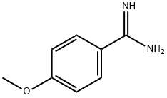 4-METHOXYBENZAMIDINE  FOR FLUORESCENCE Struktur