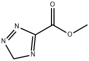 3H-1,2,4-Triazole-5-carboxylic acid, methyl ester Struktur