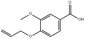 4-(ALLYLOXY)-3-METHOXYBENZOIC ACID Struktur