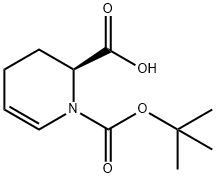 (S)-1-BOC-2-PIPERIDENE-6-CARBOXYLIC ACID
 Struktur