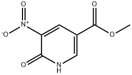 5-NITRO-6-OXO-1,6-DIHYDRO-PYRIDINE-3-CARBOXYLIC ACID METHYL ESTER Struktur