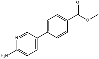 Methyl 4-(6-aMinopyridin-3-yl)benzoate Struktur