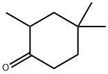 2,4,4-Trimethylcyclohexanone Struktur