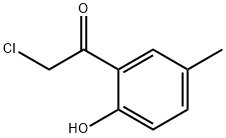 Ethanone, 2-chloro-1-(2-hydroxy-5-methylphenyl)- (9CI) Struktur