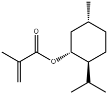 L-MENTHYL METHACRYLATE Struktur