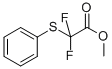 DIFLUORO-PHENYLSULFANYL-ACETIC ACID METHYL ESTER Struktur