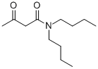 N,N-dibutyl-3-oxo-butanamide Struktur