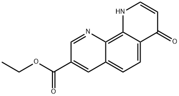 ethyl 7-oxo-7,10-dihydro-1,10-phenanthroline-3-carboxylate Struktur