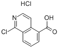 1-chloroisoquinoline-5-carboxylic acid hydrochloride Struktur