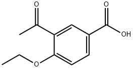 Benzoic acid, 3-acetyl-4-ethoxy- (9CI) Struktur