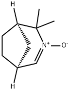 3-Azabicyclo[3.2.1]oct-2-ene,4,4-dimethyl-,3-oxide,(1S,5R)-(9CI) Struktur