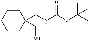 1-(BOC-AMINOMETHYL)-1-HYDROXYCYCLOHEXANE Struktur