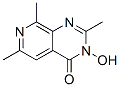 3-Hydroxy-2,6,8-trimethylpyrido[3,4-d]pyrimidin-4(3H)-one Struktur