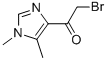 Ethanone,2-bromo-1-(1,5-dimethyl-1H-imidazol-4-yl)- Struktur