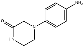 Piperazinone, 4-(4-aminophenyl)- (9CI) Struktur