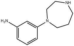 3-[1,4]Diazepan-1-yl-phenylamine Struktur