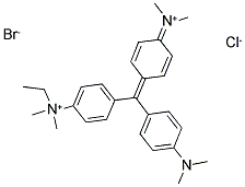 METHYL GREEN Struktur