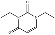 1,3-Diethyluracil Struktur