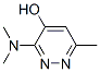 3-(Dimethylamino)-6-methylpyridazine-4-ol Struktur