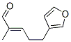 (E)-5-(Furan-3-yl)-2-methyl-2-pentenal Struktur