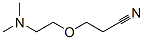 3-[2-(dimethylamino)ethoxy]propiononitrile Struktur