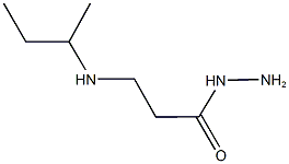 -bta--Alanine,  N-sec-butyl-,  hydrazide  (8CI) Struktur