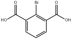 2-bromobenzene-1,3-dicarboxylic acid Struktur