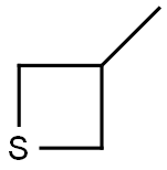 3-Methylthietane Struktur