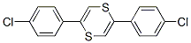 2,5-Di(4-chlorophenyl)-1,4-dithiin Struktur