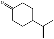 Cyclohexanone, 4-(1-methylethenyl)- Struktur