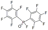 Bis(pentafluorophenyl)fluorophosphine oxide Struktur