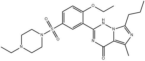 伐地那非 結(jié)構(gòu)式