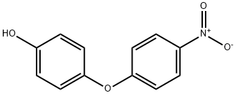 4-(4-nitrophenoxy)phenol Struktur