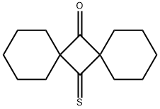 14-THIOXO-DISPIRO[5.1.5.1]TETRADECAN-7-ONE Struktur