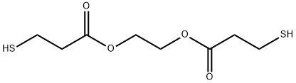 ETHYLENE GLYCOL BIS(3-MERCAPTOPROPIONATE) Structure