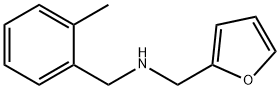 FURAN-2-YLMETHYL-(2-METHYL-BENZYL)-AMINE Struktur