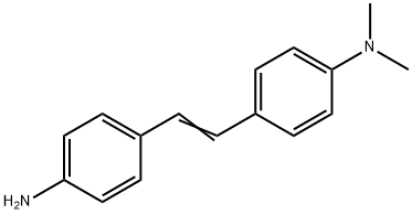 4-AMINO-4'-(N,N-DIMETHYLAMINO)STILBENE Struktur